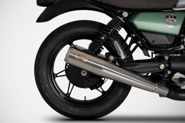 Preview: Zard Moto Guzzi V7 850, built 2021-2023, slip-on 2-2 stainless steel polished, ECE